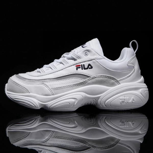 Fila Ray Run Men's Lifestyle Shoes - White,NZ 293-49613